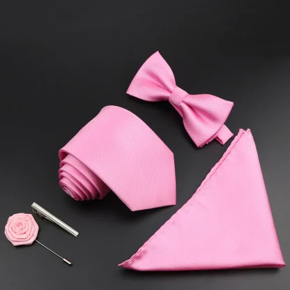 Solid Color Formal Ties For Dad - Image 4