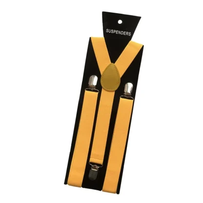 Solid Color Suspenders For Dad - Image 4