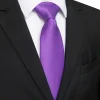 Classic Solid Color Necktie For Dad - Image 4