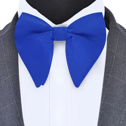 Plain Color Big Bow Tie For Dad - Image 11