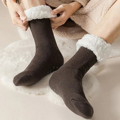 Winter Fleece Lined Socks For Dad - Image 3