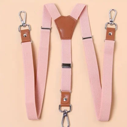 Elastic Adjustable Suspender For Dad - Image 4