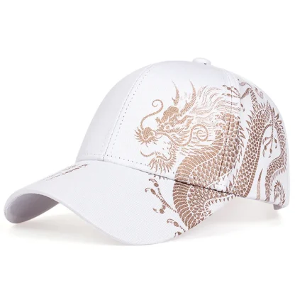 Printed Dragon Hat For Dad - Image 4