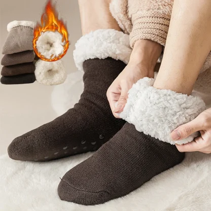 Winter Fleece Lined Socks For Dad - Image 4