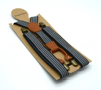 Retro Striped Suspender For Dad - Image 4