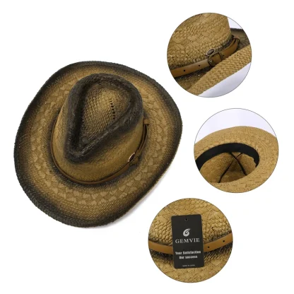Cowboy Straw Hat For Dad - Image 6