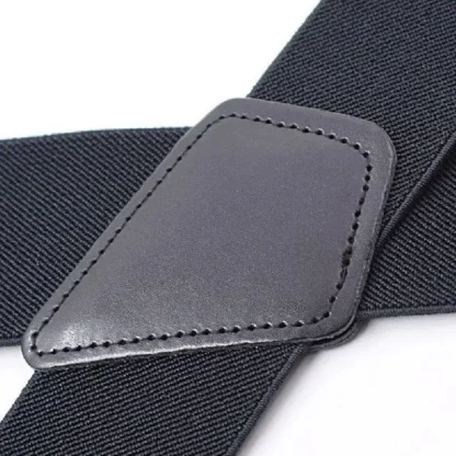 Casual Plain Color Suspender For Dad - Image 11