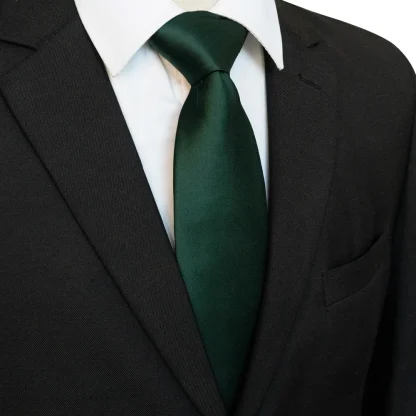 Classic Solid Color Necktie For Dad - Image 6