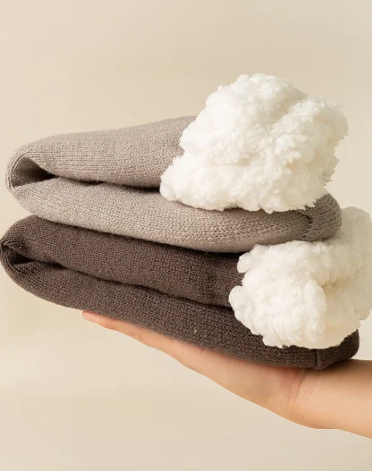 Winter Fleece Lined Socks For Dad - Image 5