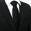 Classic Solid Color Necktie For Dad