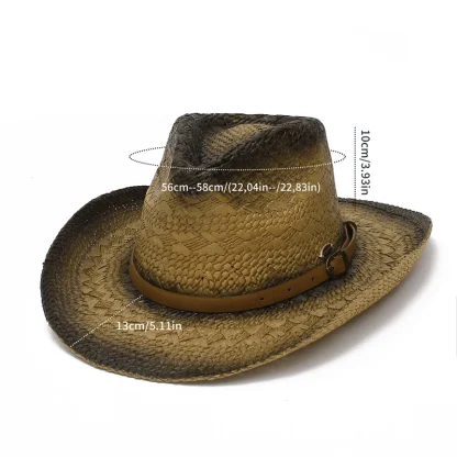 Cowboy Straw Hat For Dad - Image 7