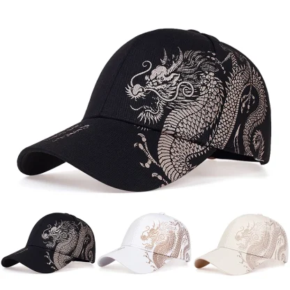 Printed Dragon Hat For Dad - Image 6