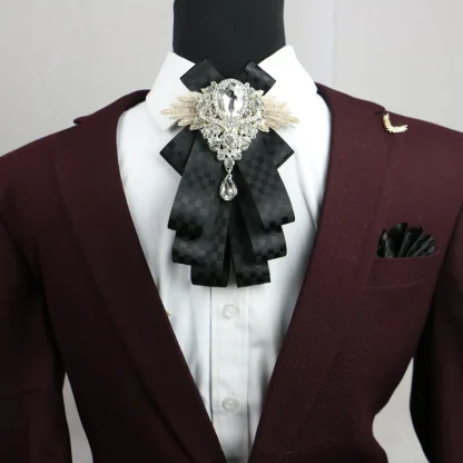 Luxury Retro Bow Tie For Dad - Image 2