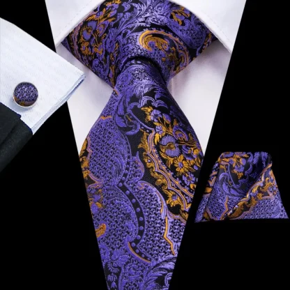 Elegant Printed Tie For Dad - Image 4