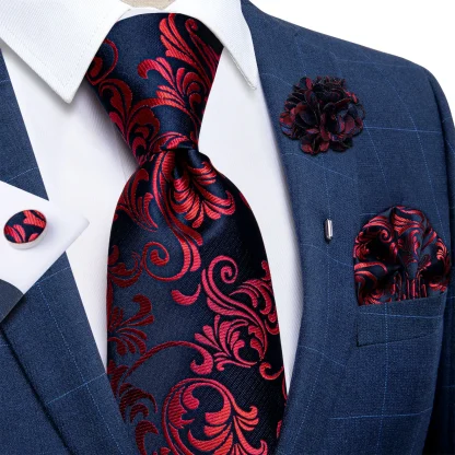 Luxury Printed Necktie For Dad