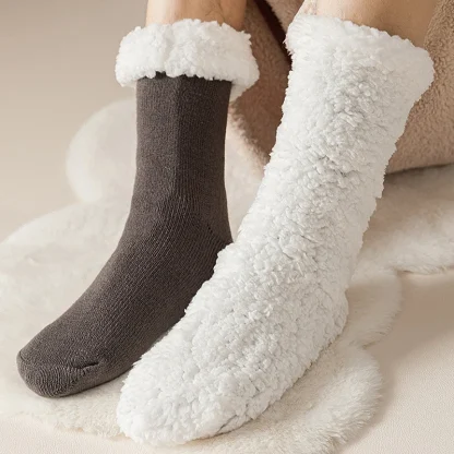 Winter Fleece Lined Socks For Dad - Image 2