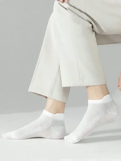 Mesh Summer Socks For Dad - Image 2
