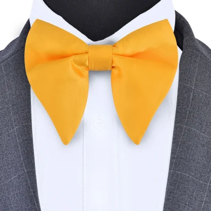 Plain Color Big Bow Tie For Dad - Image 9