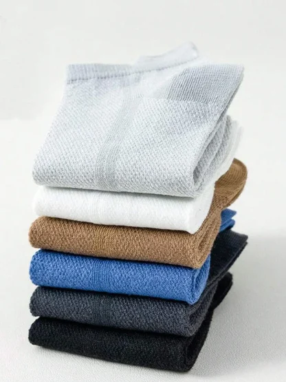 Mesh Summer Socks For Dad - Image 6