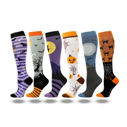 Halloween Printed Socks For Dad - Image 14