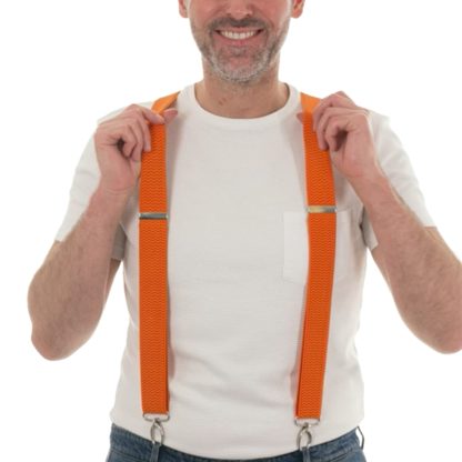 Solid Adjustable Suspender For Dad - Image 2