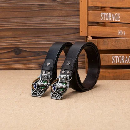 Embossed Western Belt For Dad - Image 2