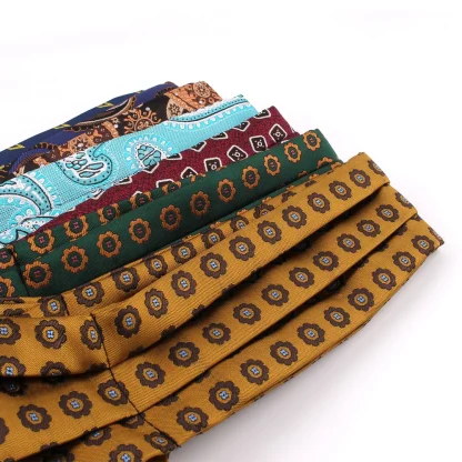 Printed Ascot Tie For Dad - Image 4