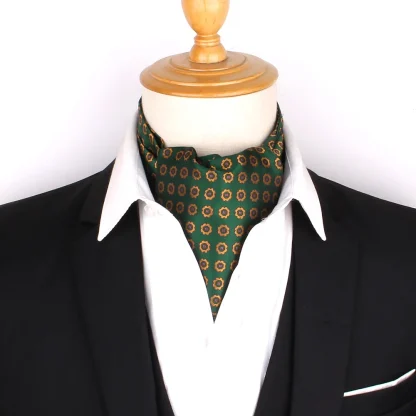 Printed Ascot Tie For Dad