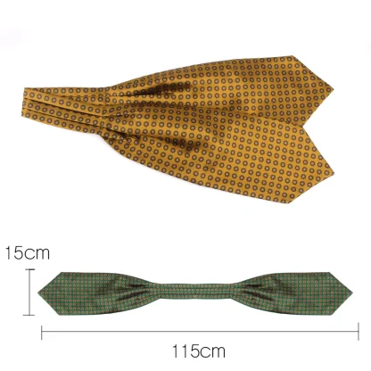 Printed Ascot Tie For Dad - Image 6