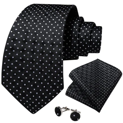 Formal Polka Dot Tie For Dad - Image 3