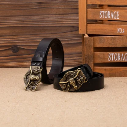 Embossed Western Belt For Dad - Image 12