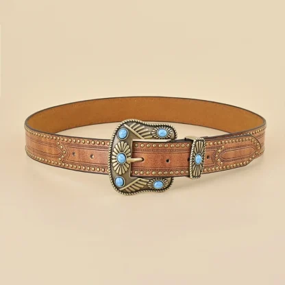 Western Buckle Belt For Dad - Image 2