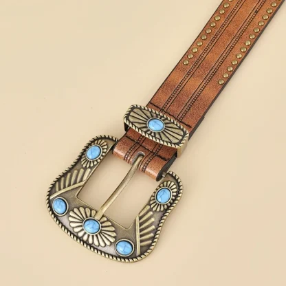 Western Buckle Belt For Dad - Image 3