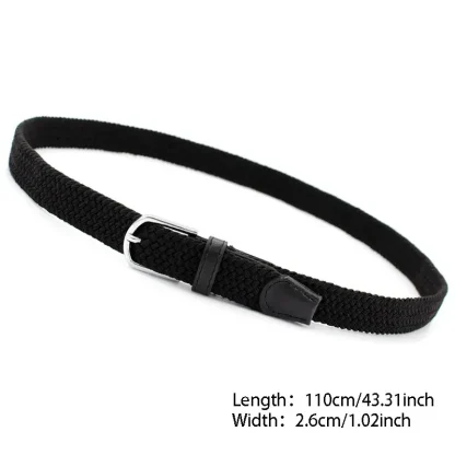 Casual Solid Color Belt For Dad - Image 7