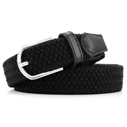 Casual Solid Color Belt For Dad - Image 4
