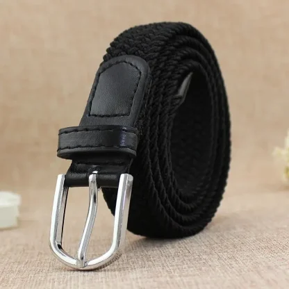 Casual Solid Color Belt For Dad - Image 3