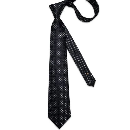 Formal Polka Dot Tie For Dad - Image 4