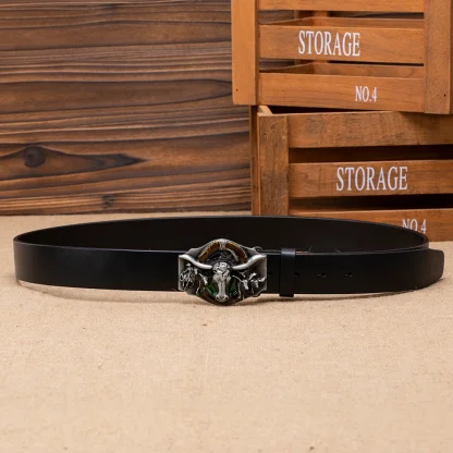 Embossed Western Belt For Dad - Image 8