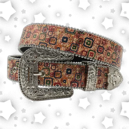 Vintage-style Floral Belt For Dad - Image 8