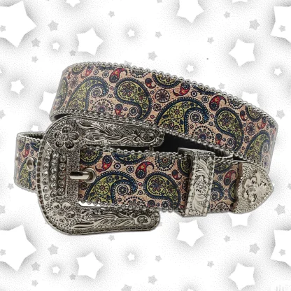 Vintage-style Floral Belt For Dad - Image 10