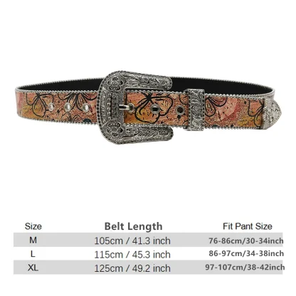 Vintage-style Floral Belt For Dad - Image 12