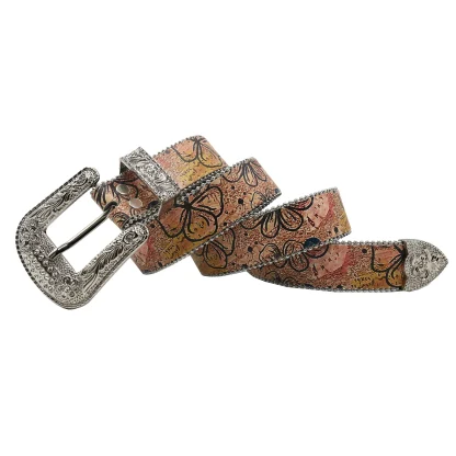 Vintage-style Floral Belt For Dad - Image 5