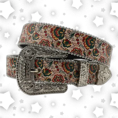 Vintage-style Floral Belt For Dad - Image 6