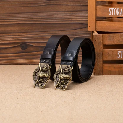 Embossed Western Belt For Dad - Image 11